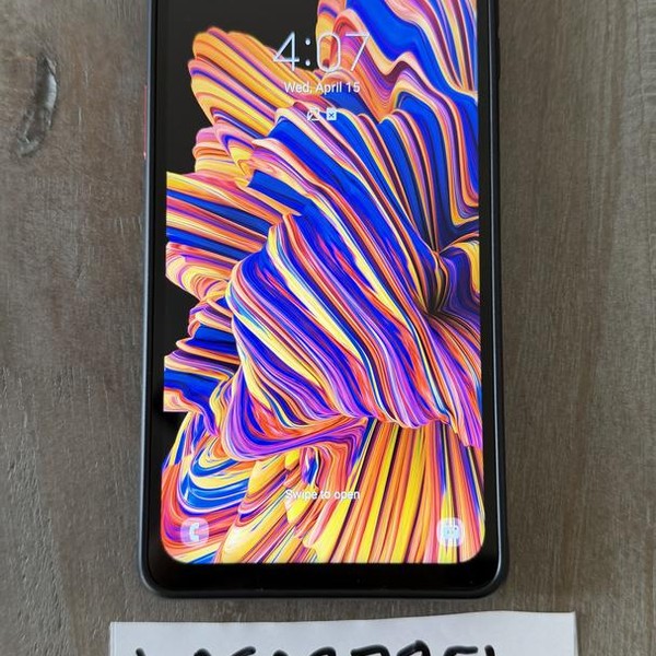 Samsung Galaxy Xcover Pro - Verizon, 64 GB, Black, 4 GB, SM-G715U
