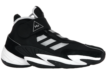 adidas Crazy BYW Hu Pharrell Black Silver for sale