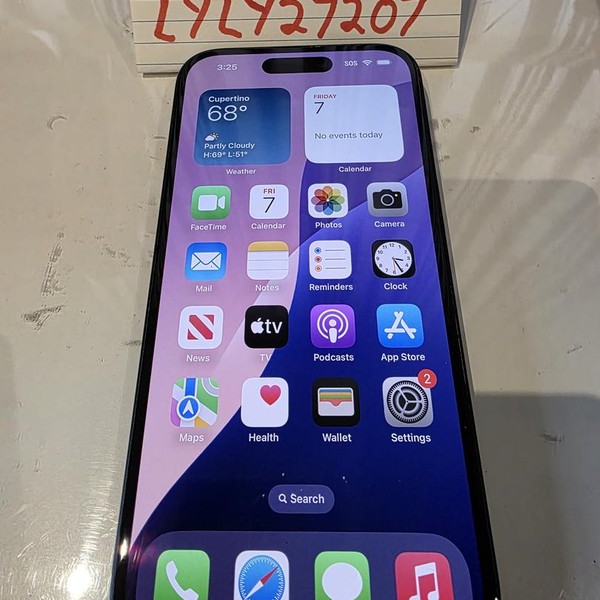 Apple iPhone 16 - Unlocked, 128 GB, Black, A3081