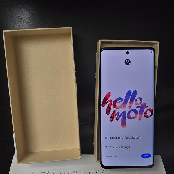 Motorola Edge (2024) - Unlocked, Black, 256 GB, 8 GB