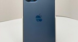 Fair
													Apple iPhone 12 Pro Max - Unlocked, Pacific Blue, 256 GB, A2342, photo 3 of 7