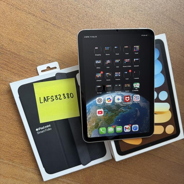 Apple iPad Mini (6th Gen) - Wi-Fi, 64 GB, Starlight, A2567