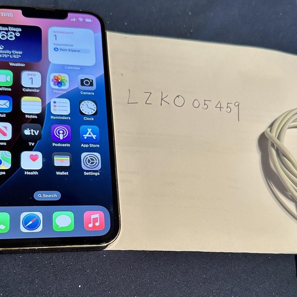 Apple iPhone 13 Pro - Unlocked, 256 GB, Gold, A2483