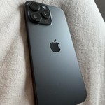 Good Apple iPhone 15 Pro Max - Unlocked, 256 GB, Black, A2849