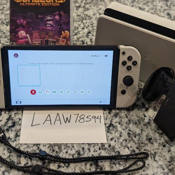 Nintendo Switch - OLED - White, 64 GB