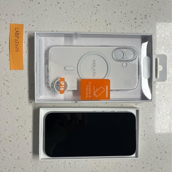 Apple iPhone 16 - Unlocked, 128 GB, White, A3081