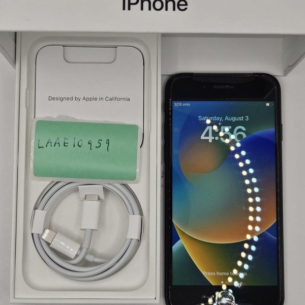 Apple iPhone SE 3rd Gen 2022 - Unlocked, 64 GB, Midnight, A2595