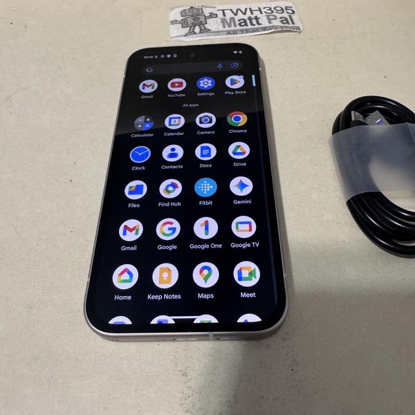 Google Pixel 9a - Unlocked, 128 GB, Porcelain, 8 GB