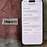 Mint Apple iPhone 16 - Unlocked, 128 GB, Black, A3081