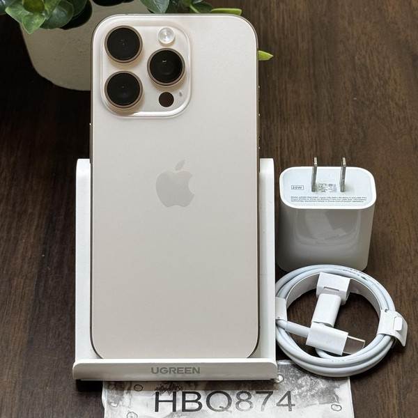 Apple iPhone 16 Pro - Unlocked, 256 GB, Desert, A3083