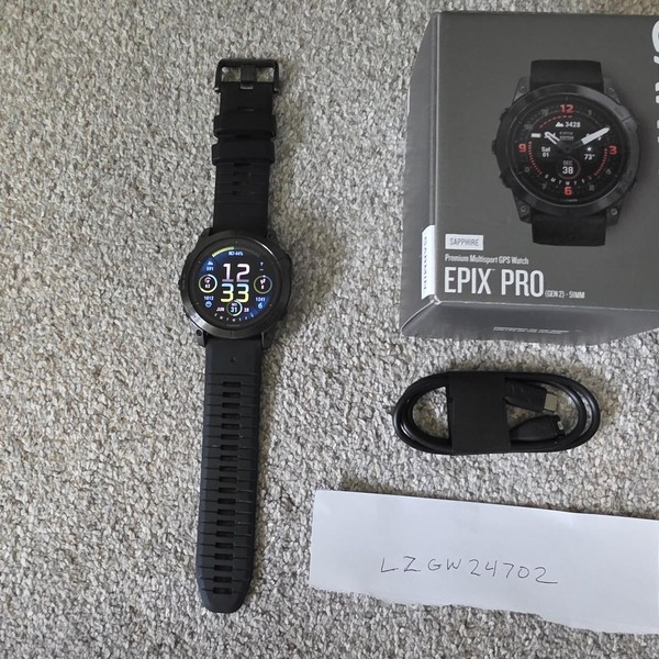 Garmin epix Pro Gen 2 - Gray, 51mm, Sapphire