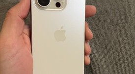 Good
													Apple iPhone 15 Pro - Unlocked, White, 128 GB, A2848, photo 1 of 8