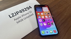 Fair
													Apple iPhone 12 - Unlocked, Black, 64 GB, A2172, photo 2 of 4