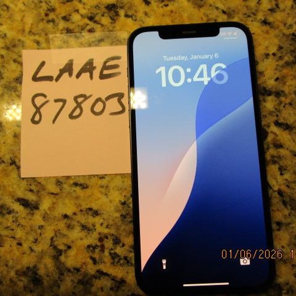 Apple iPhone 12 - Verizon, Black, 64 GB, A2172