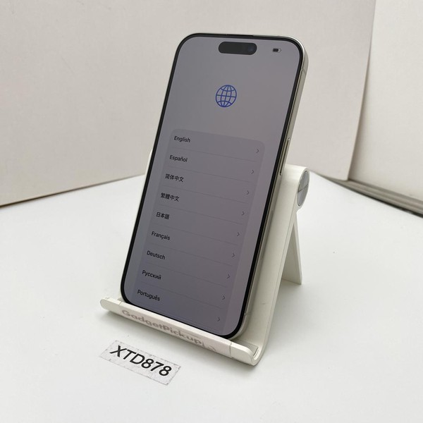 Apple iPhone 15 Pro - Unlocked, 256 GB, White, A2848