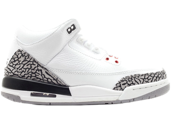 Jordan 3 Retro White Cement (2011) (GS) for sale