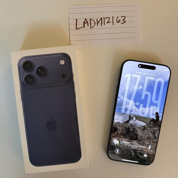 Apple iPhone 17 Pro Max - Unlocked, 512 GB, Deep Blue, A3257