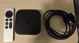 Good
													Apple TV 4k 3rd Gen (2022) - 128 GB, Wi-Fi + Ethernet, photo 1 of 6