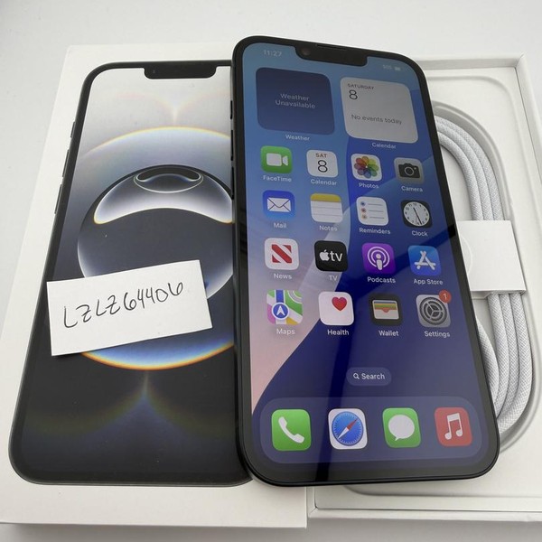 Apple iPhone 16e - Unlocked, 128 GB, Black, A3212