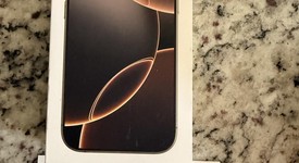 New
													Apple iPhone 16 Pro - Unlocked, Desert, 128 GB, A3083, photo 1 of 3