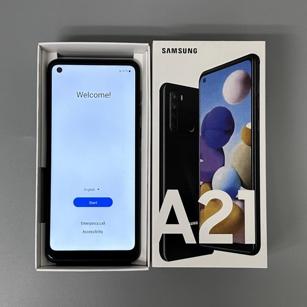 Samsung Galaxy A21 - Unlocked, 32 GB, Black, 3 GB