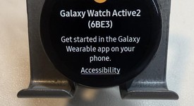 Fair
													Samsung Galaxy Watch Active2 44mm - Unlocked, Black, Stainless Steel, photo 1 of 6
