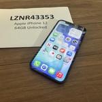 Good Apple iPhone 12 - Unlocked, Black, 64 GB, A2172