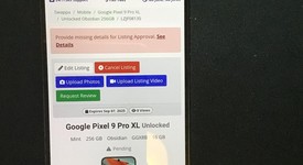 Mint
													Google Pixel 9 Pro XL - Unlocked, Obsidian, 256 GB, 16 GB, GGX8B, photo 1 of 8