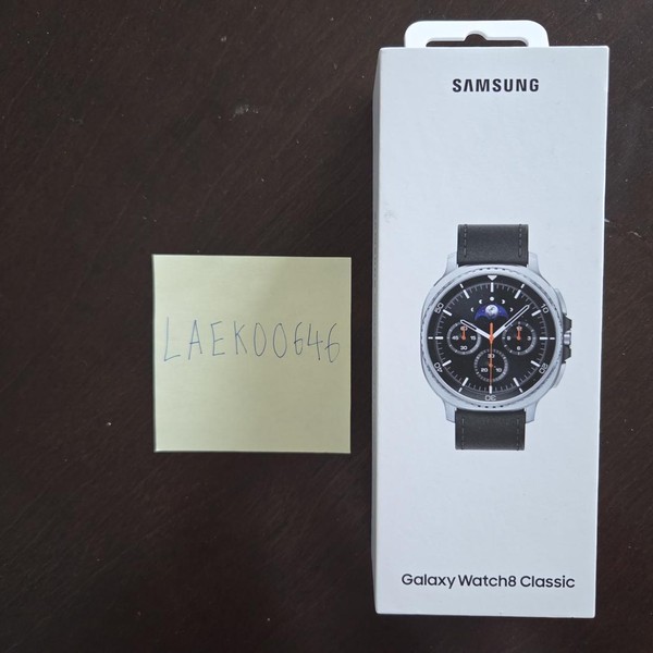 Samsung Galaxy Watch8 Classic - Wi-Fi, Black, SM-L500, 46mm