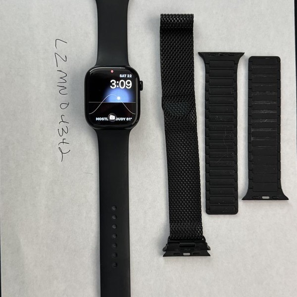 Apple Watch Series 10 46mm - Black, A2999 - GPS, Aluminum