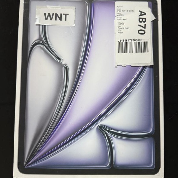 Apple iPad Air 13 inch (M2) 2024 - Wi-Fi, 128 GB, Gray, A2898