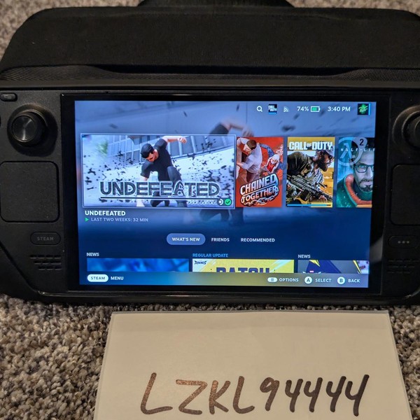 Steam Deck OLED - 1 TB, Black, 16 GB, AMD