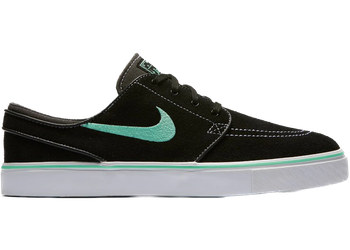 Nike SB Stefan Janoski Black Green Glow for sale