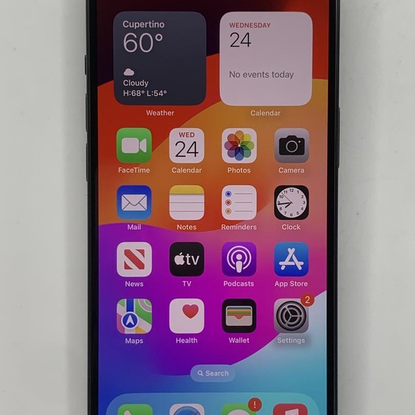 Apple iPhone 15 - AT&T, 256 GB, Black, A2846