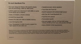 Mint
													MacBook Pro 2017 (With Touch Bar) - 15" - I7, Gray, 512 GB, 16 GB, photo 2 of 7