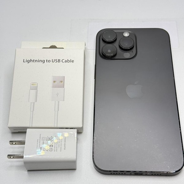 Apple iPhone 14 Pro Max - Unlocked, 256 GB, Black, A2651