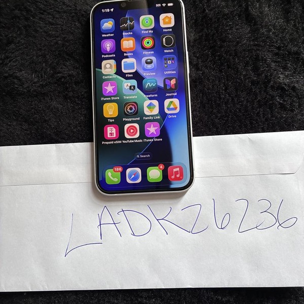 Apple iPhone 16e - T-Mobile, 128 GB, White, A3212