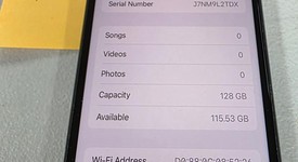 Fair
													Apple iPhone SE 3rd Gen 2022 - Unlocked, Midnight, 128 GB, A2595, photo 3 of 9