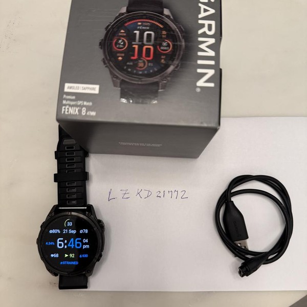 Garmin Fenix 8 - Titanium, AMOLED
