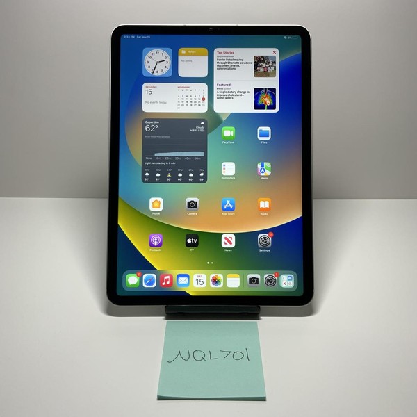 Apple iPad Pro 11 inch 4th Gen 2022 - Unlocked, 512 GB, Silver
