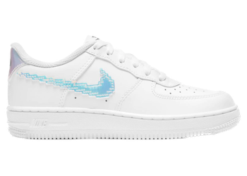 Nike Air Force 1 LV8 Digital Swoosh White (PS) for sale