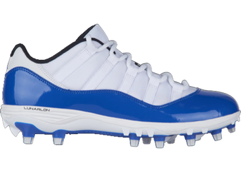 Jordan 11 Retro Low Cleat White Royal for sale
