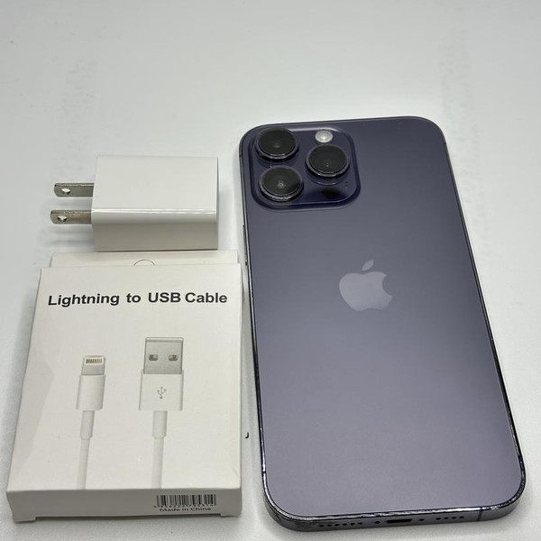 Apple iPhone 14 Pro Max - Unlocked, 128 GB, Purple, A2651