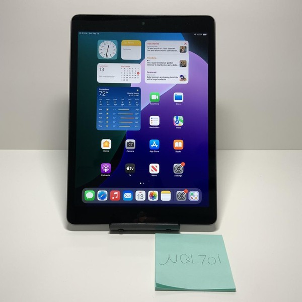 Apple iPad 9th Gen - Wi-Fi, 256 GB, Gray, A2602
