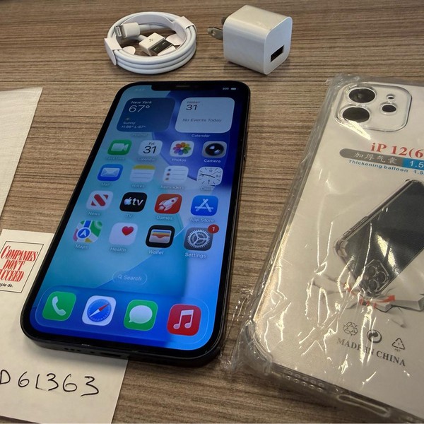 Apple iPhone 12 - Unlocked, 64 GB, Black, A2172