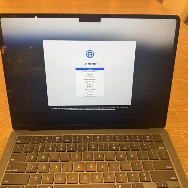 MacBook Air 2024 (M3) - 13 inch - 256 GB, Midnight, 16 GB, Apple M3, 8-core GPU