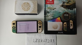 Mint
													Nintendo Switch - OLED - White, 64 GB, The Legend of Zelda: Tears of the Kingdom Edition, photo 1 of 4