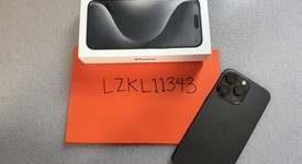Good
													Apple iPhone 15 Pro Max - Unlocked, Black, 256 GB, A2849, photo 3 of 8