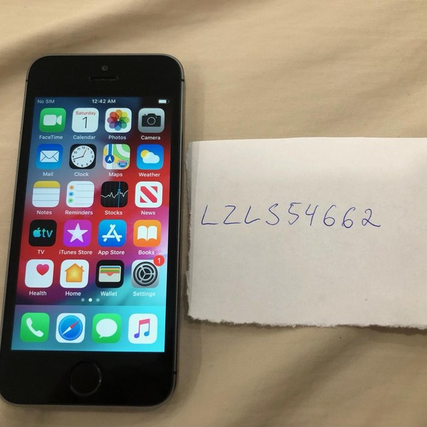 Apple iPhone 5S - Unlocked, 32 GB, Gray, A1533, GSM