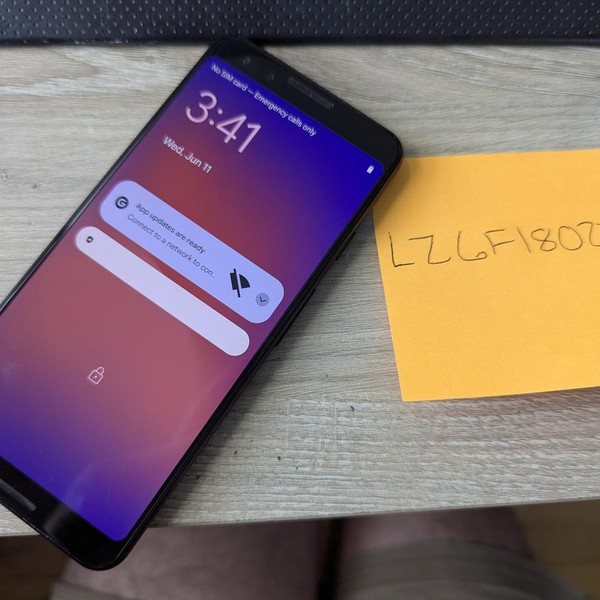 Google Pixel 3 - Unlocked, 64 GB, Black, Google Edition